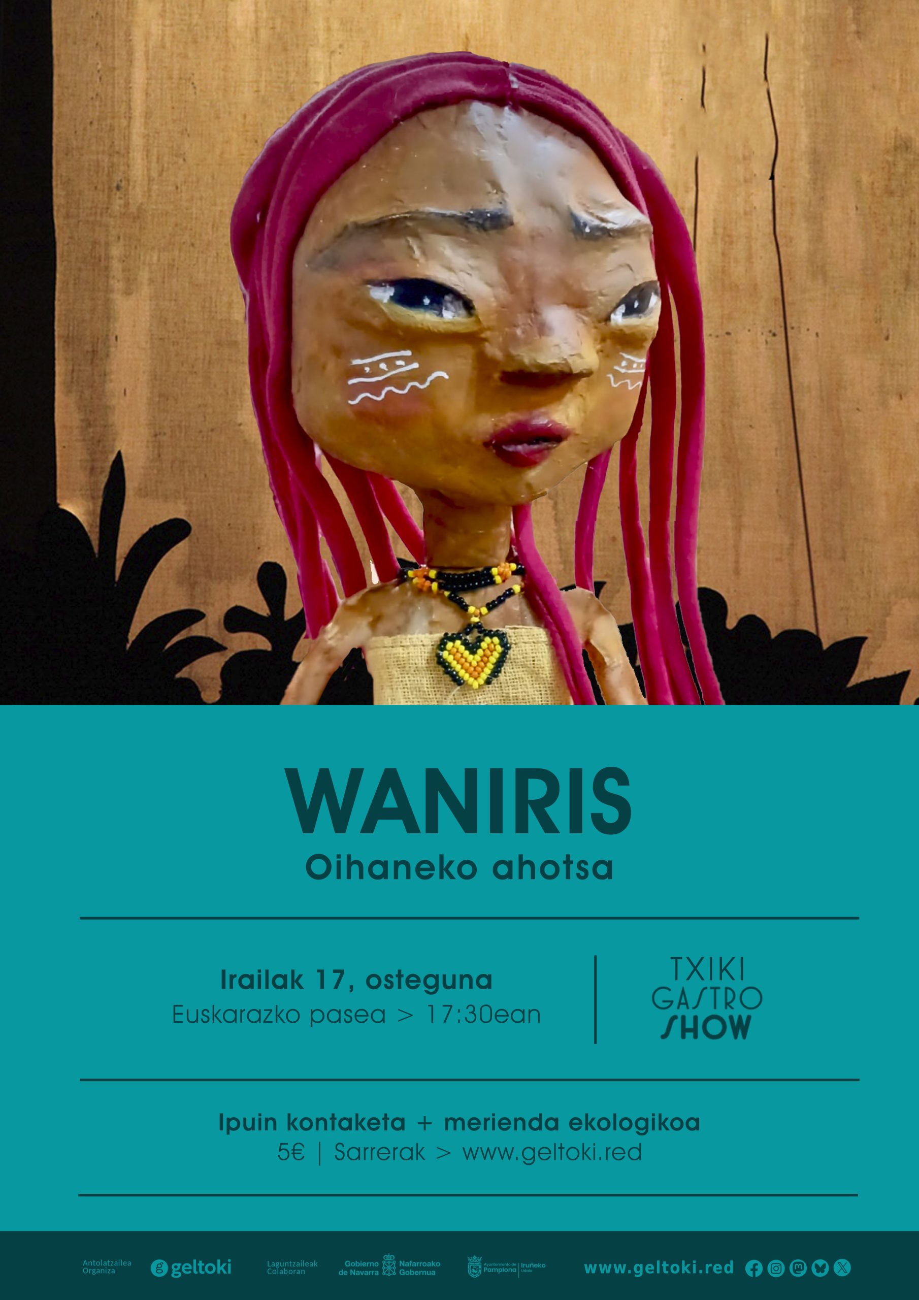 Geltoki Kultura | TxikiGastroShow | Waniris (17:30ean)