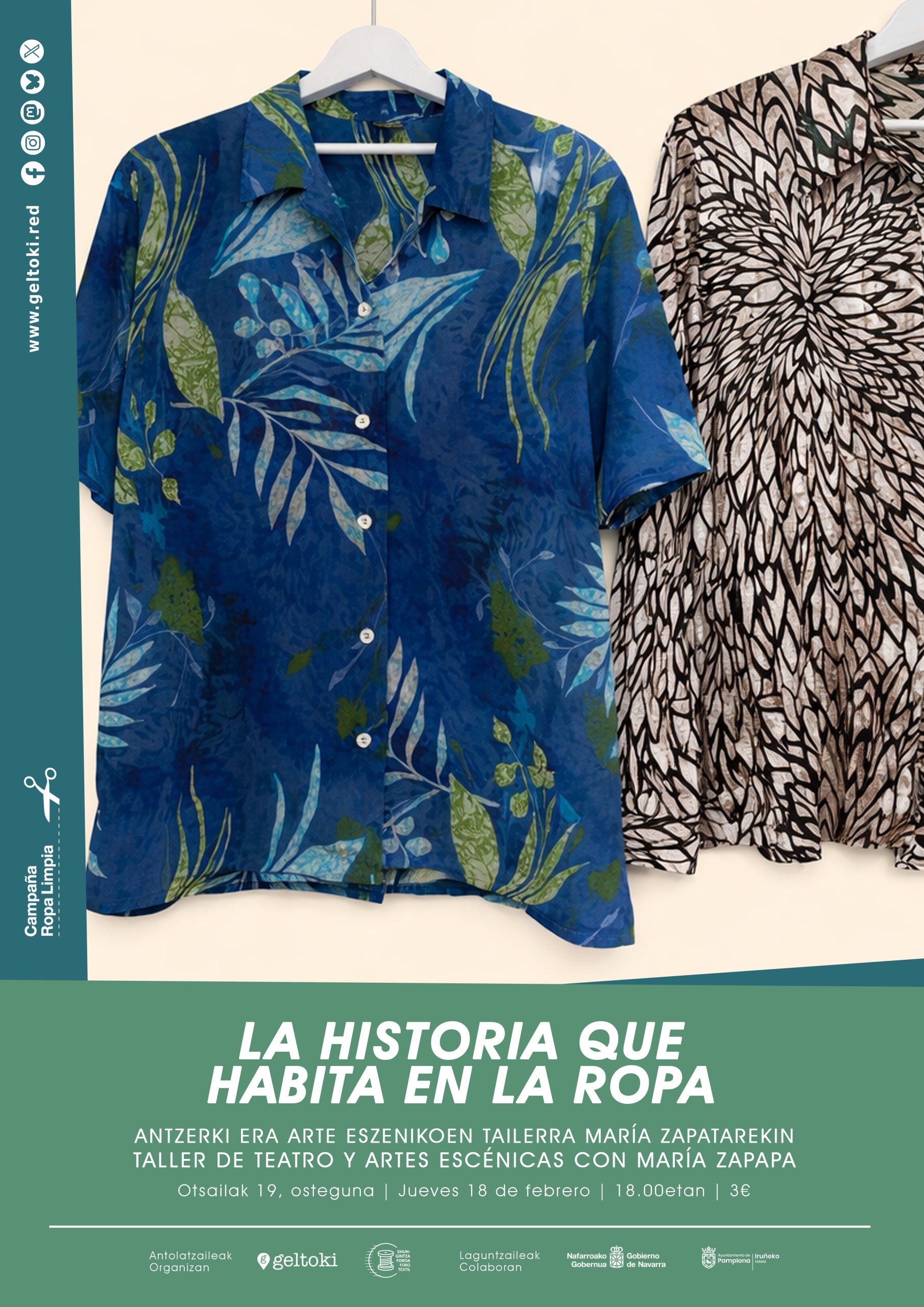 Geltoki Kultura | Campaña Ropa Limpia | La historia que habita en la ropa