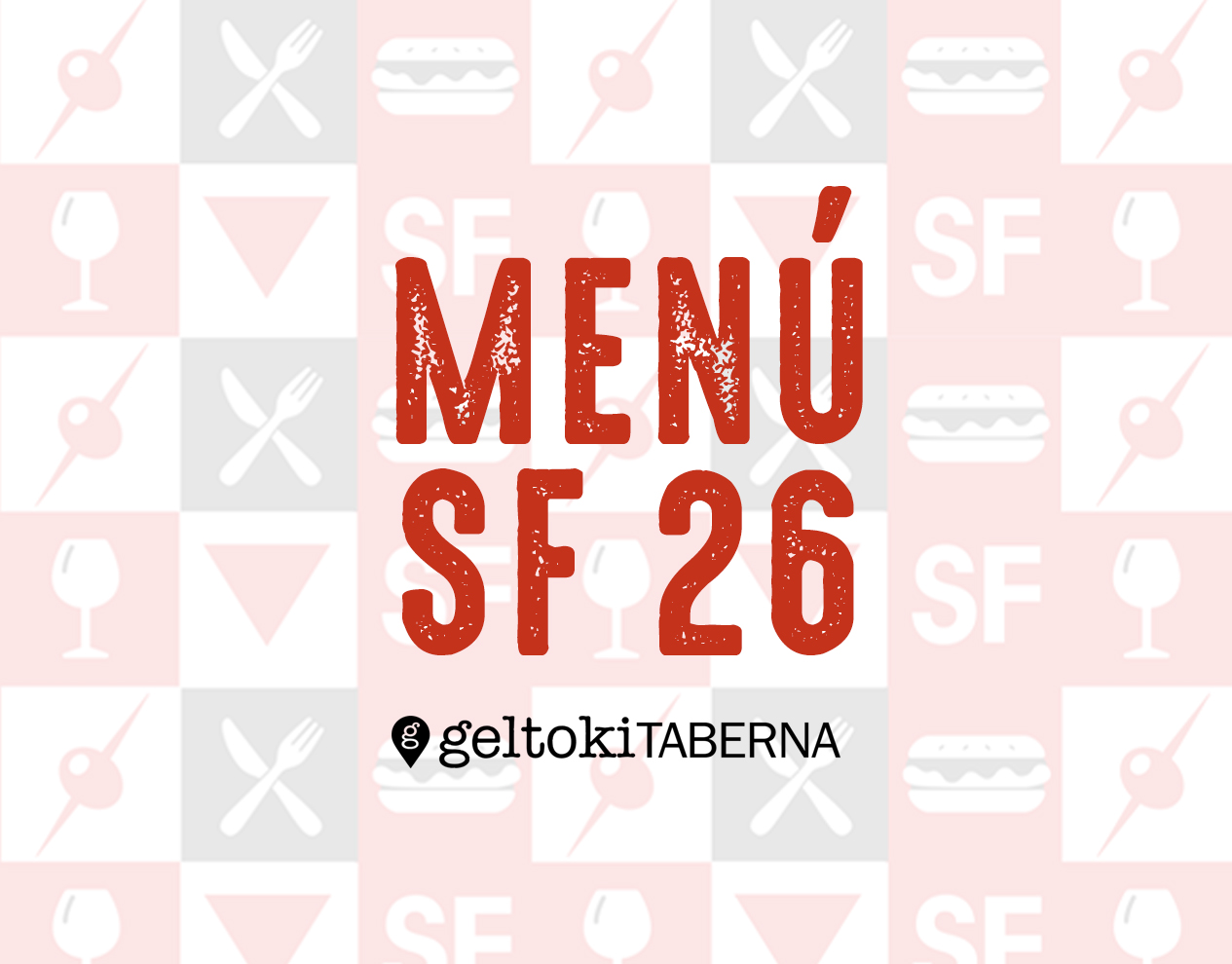 SF26 | Menú Sf26 - Reservas